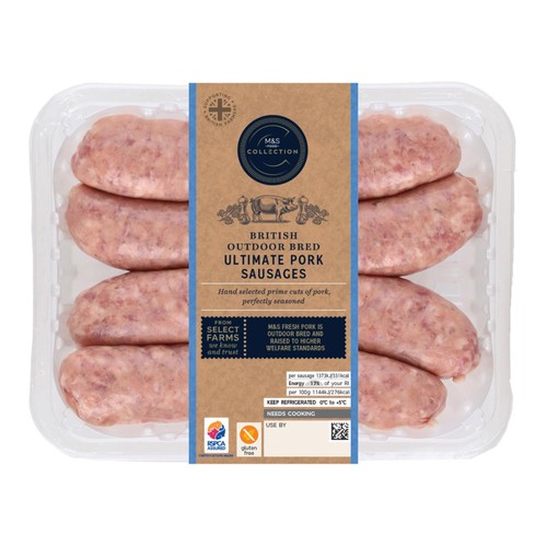 M&S Collection Ultimate Pork Sausages