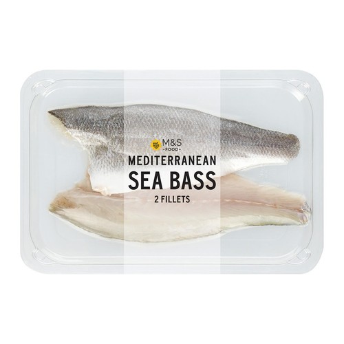M&S 2 Sea Bass Fillets