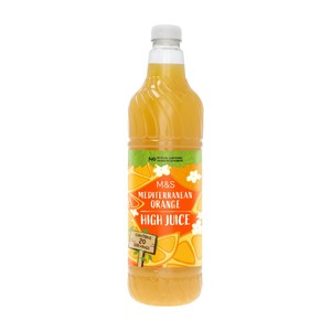 M&S No Added Sugar Mediterranean Orange High Juice