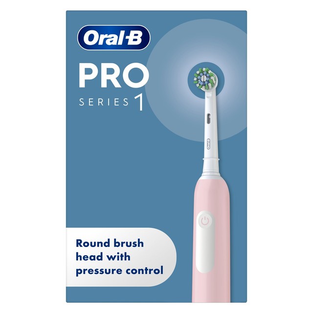 Oral-B Pro 1 Cross Action Pink Electric Toothbrush