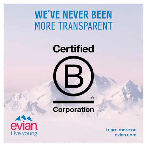 Evian Still Natural Mineral Spring Bottled Water Multipack