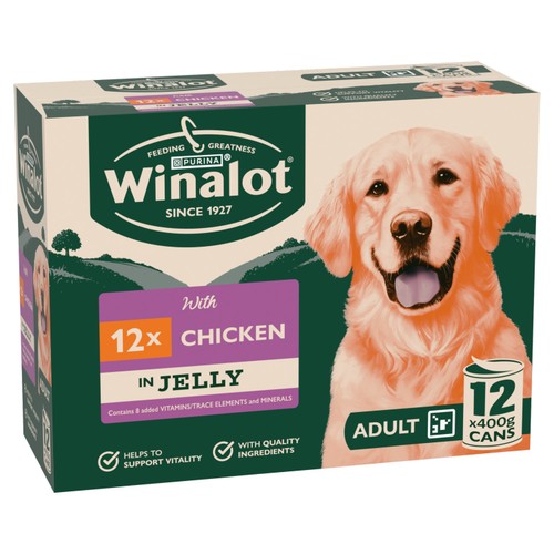 Winalot Classics Mixed in Jelly Chicken Wet Dog Food