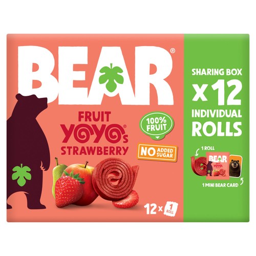 BEAR Fruit Yoyos Strawberry Grab Bag