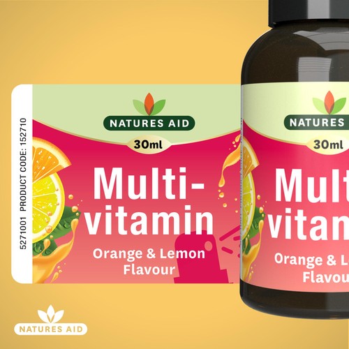 Natures Aid Multivitamin Oral Spray (Orange & Lemon Flavour)