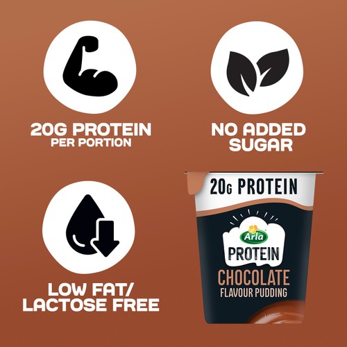 Arla Protein Chocolate Flavour Pudding