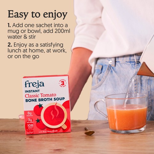 Freja Instant Classic Tomato Bone Broth Soup