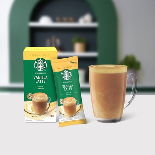 Starbucks Latte Vanilla Sachets