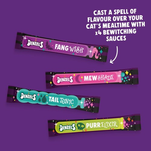 Denzel's Magic Lickies - Halloween Lickable Cat Treats & Toppers
