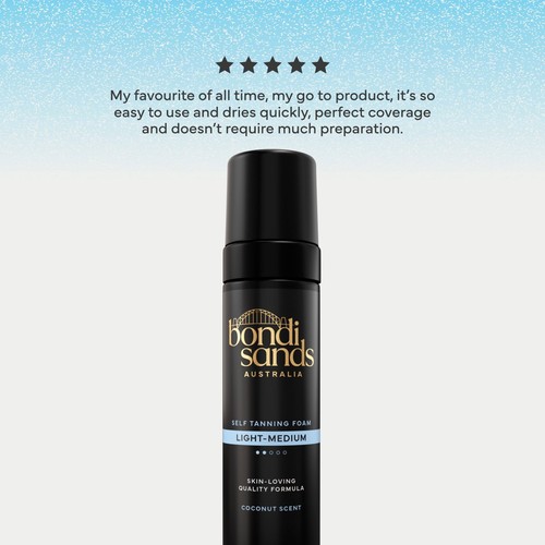 Bondi Sands Self Tanning Foam, Light/Medium