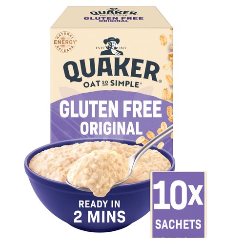Quaker Oat So Simple Gluten Free Original Porridge Sachets Cereal