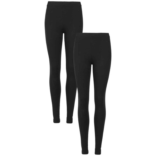 M&S Womens High Waisted Leggings, 18 Short, Black