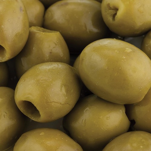 Realfoods Organic Green Pitted Olives