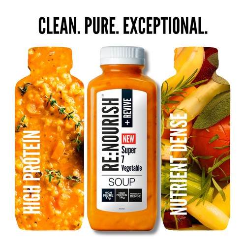 ReNourish + Revive Super 7 Vegetable High Protein & Fibre Soup