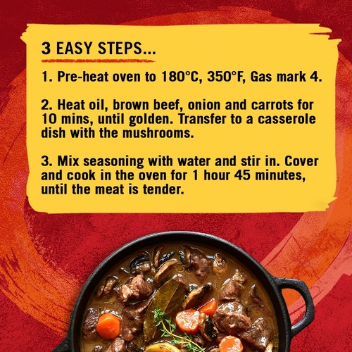 Schwartz Beef Bourguignon Recipe Mix