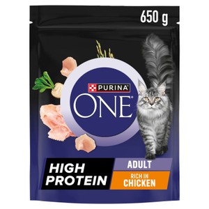 Purina ONE Adult Dry Cat Food Rich in Chicken 800g