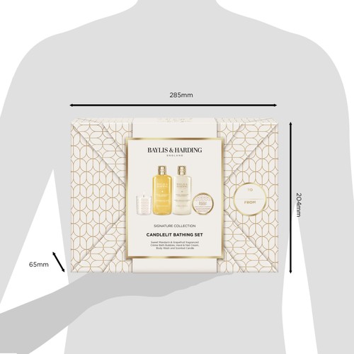 Baylis & Harding Sweet Mandarin & Grapefruit Candlelit Bathing Gift Set