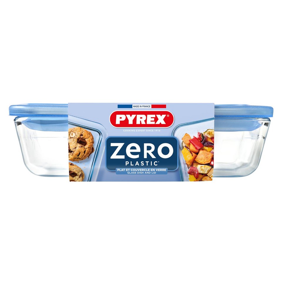 PYREX Zero Plastic Frischhaltedose mit Deckel 2,6l