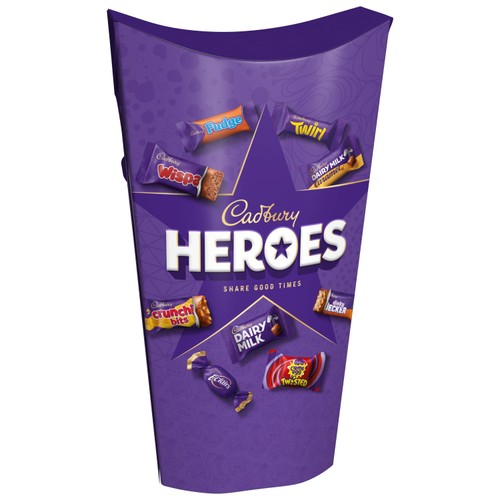 Cadbury Heroes Chocolate Carton