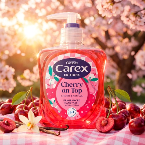 Carex Editions Cherry on Top Antibacterial Handwash