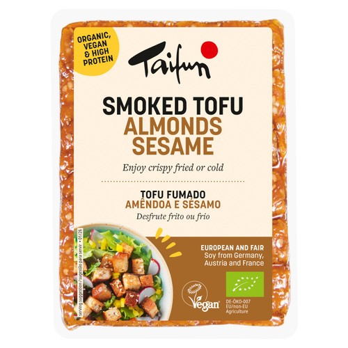 Taifun Organic Smoked Tofu with Almonds & Sesame Seeds