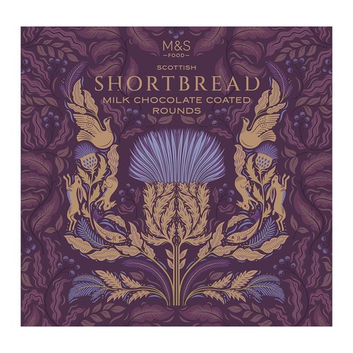 M&S Scottish Milk Chocolate Shortbread