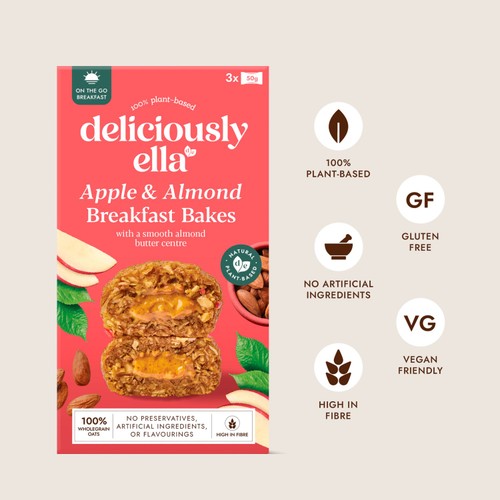Deliciously Ella Apple & Almond Breakfast Bakes