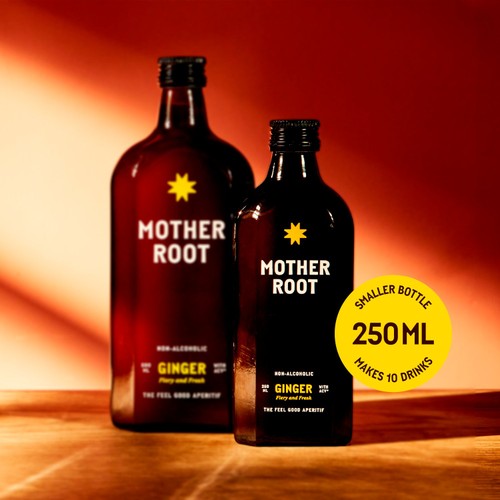 Mother Root Ginger Non-Alcoholic Aperitif Half Bottle