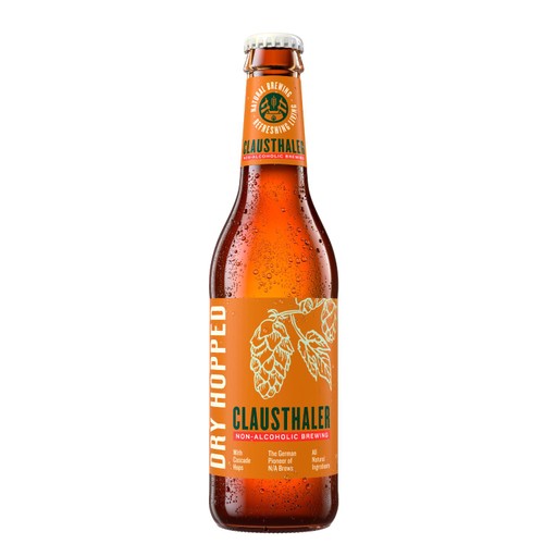 Clausthaler Dry Hopped Unfiltered Alcohol Free 0.4%