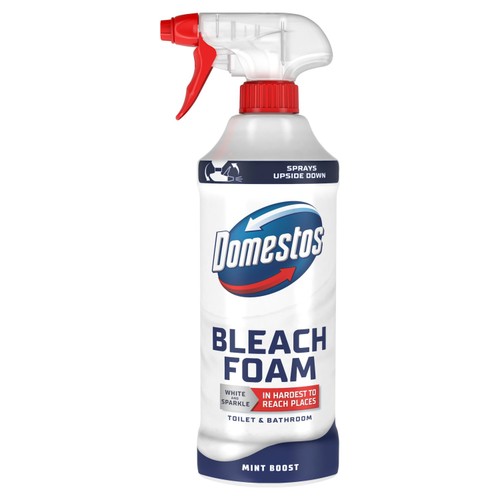Domestos Bleach Foam Toilet and Bathroom