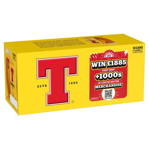 Tennent's Lager Beer Cans