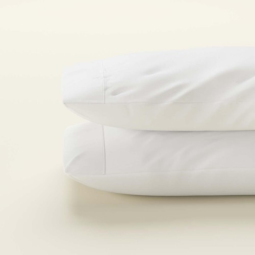 M&S Collection 2pk Egyptian Cotton 230 Thread Count Pillowcases Ice White