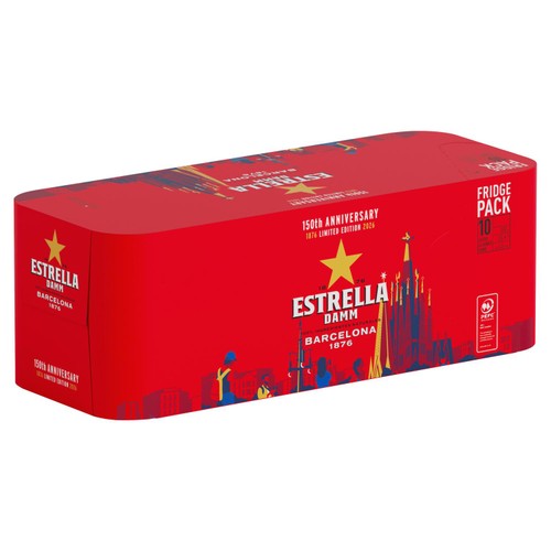 Estrella Damm Premium Spanish Lager Beer Cans