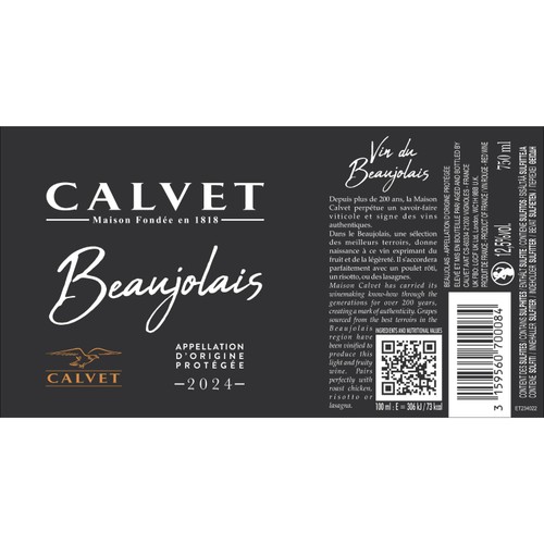 Calvet Beaujolais Rouge