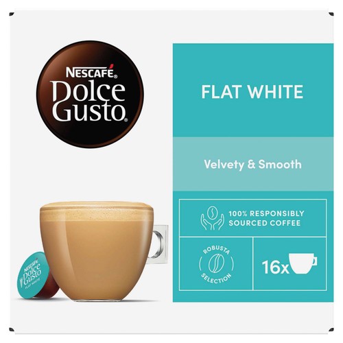 Nescafe Dolce Gusto Flat White Coffee Pods