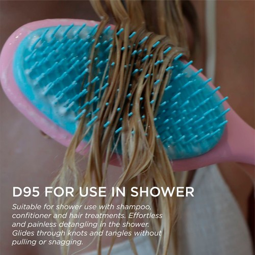 Denman D95 Wet Detangler Pink Crush