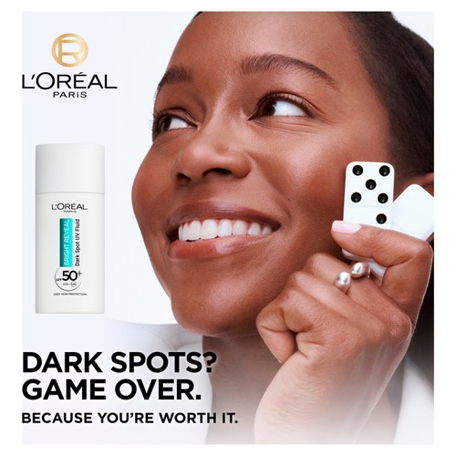 L'Oreal Paris Bright Reveal Day UV Lot.SPF50 B50