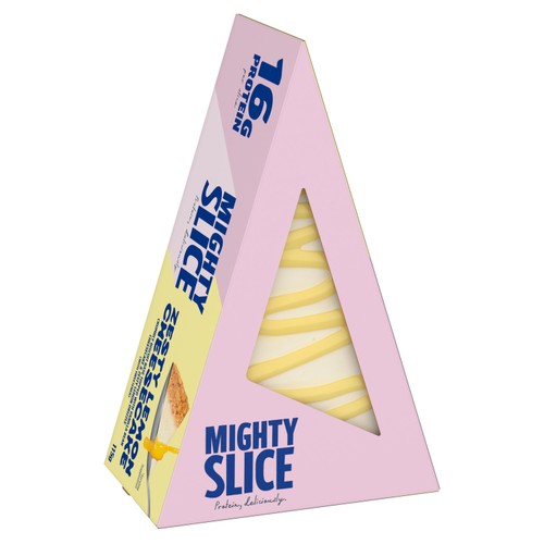 Mighty Slice High Protein Zesty Lemon Cheesecake