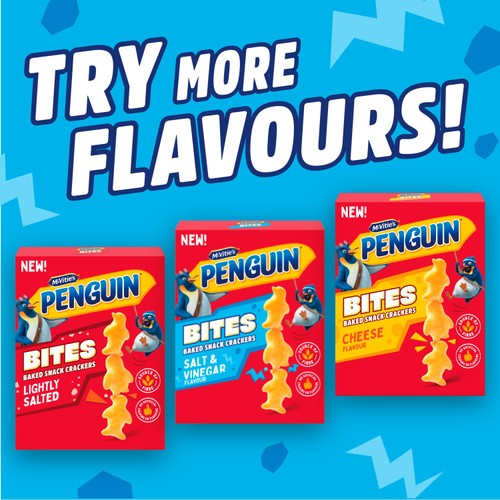 Jacob's Penguin Bites Salt & Vinegar