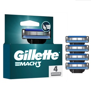 Gillette Mach 3 Razor Blades x4