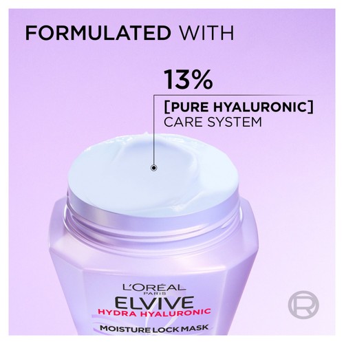 L'Oreal Elvive Hydra Hyaluronic Acid Mask moisturising for dehydrated hair