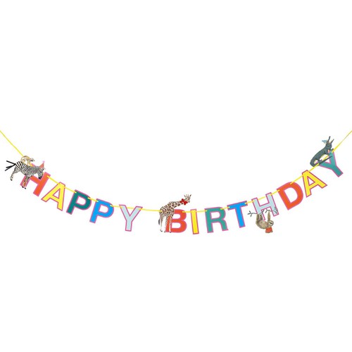 Talking Tables Safari Animal Birthday Garland