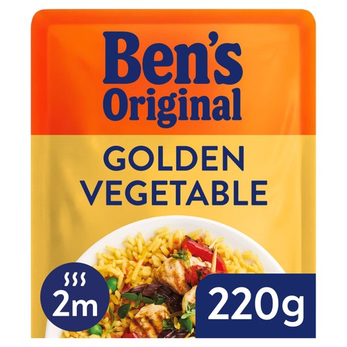 Ben's Original Golden Vegetable Microwave Rice