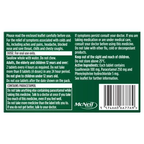 Benylin Mucus All in One Relief Tablets