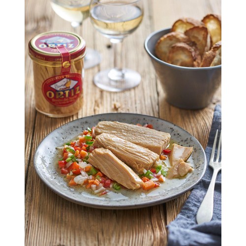 Brindisa Ortiz Albacore Tuna Fillets In Olive Oil "Bonito del Norte" 