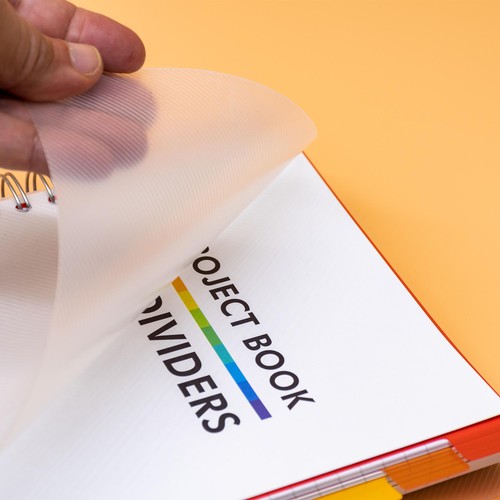 Pukka Pad White Project Book with 10 Dividers B5 White 