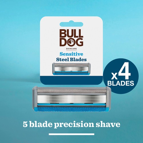 Bulldog Skincare - Sensitive Steel Razor Blades