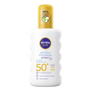NIVEA SUN Sensitive SPF 50+ Allergy Protect Sun Lotion Spray