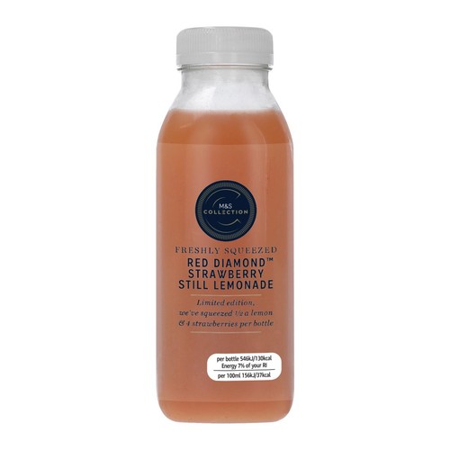M&S CLN Red Diamond TM Strawberry Still Lemonade