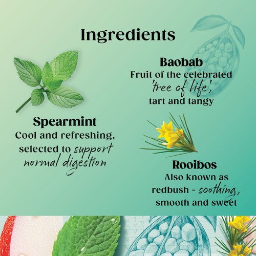 Twinings Superblends Digest with Spearmint, Apple & Rooibos