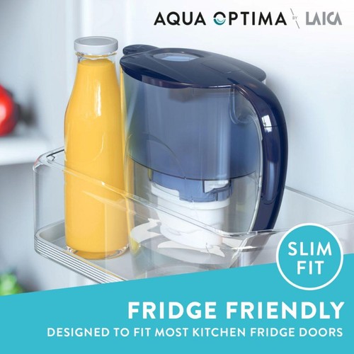 Aqua Optima Oria 2.8L Blue Water Filter Jug 9 Month Pack